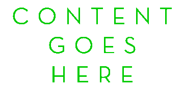 contentgoeshere